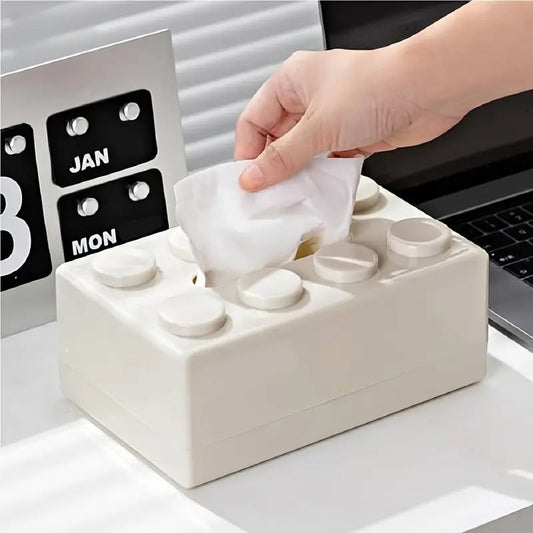 Hot Sale 50% OFF - Building Block Design Tissue Box